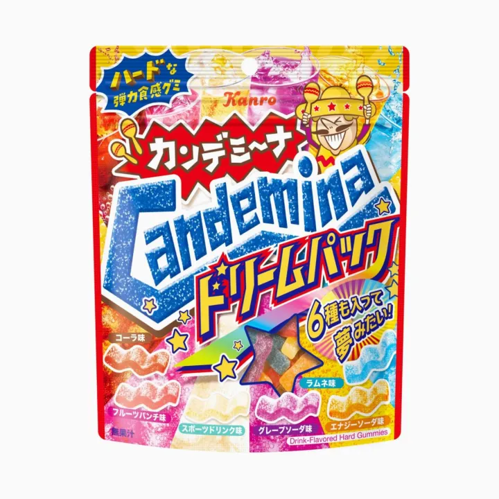 Kanro-Candemina-Wave-Soft-Candy-Mixed-Flavors-Large-Pack-Snacks-Japanese-Brand-Gummy-Candy-Bar-Sweet-Treats